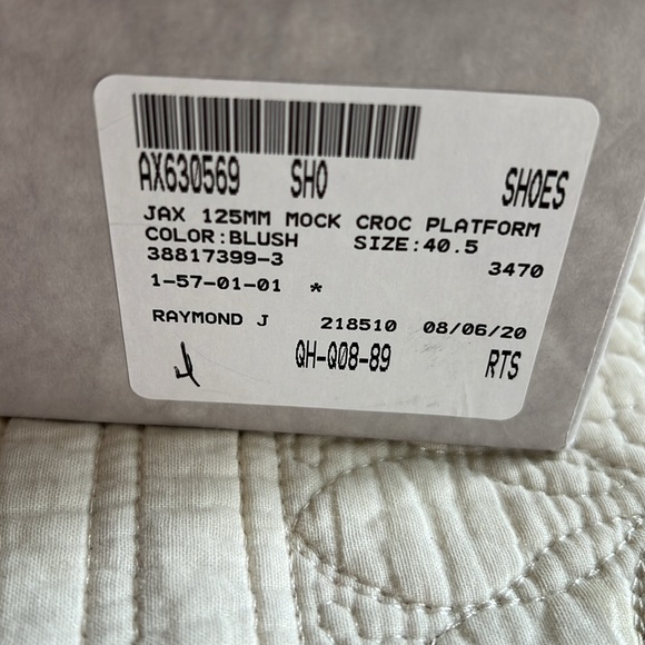 Jimmy Choo blush colo. sandals size 40.5 - Picture 13 of 16